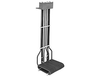 Process Technology - Multi Element L- Shaped Fluoropolymer Heater