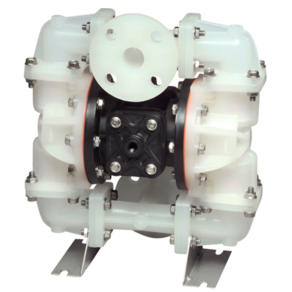 Sandpiper - 1 Standard Duty Ball Non-Metallic (Flanged PVDF/Santoprene) AOD Pump