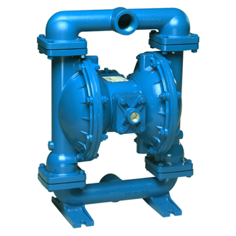 Sandpiper - 1 1/2 Standard Duty Metallic (Aluminum/Nitrile) AOD Pump